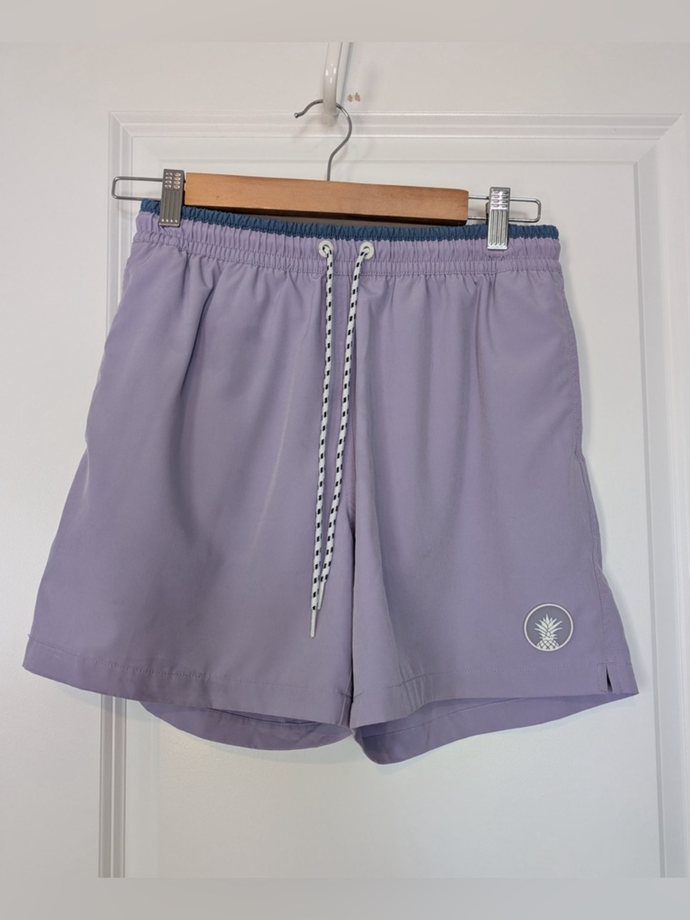 Men’s Chubbies The Love-nders 5.5” Swim Trunks Sz Small Light Purple